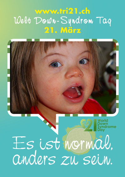Plakataktion 2012 'Es ist normal, anders zu sein.'