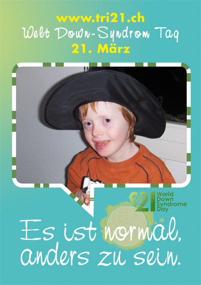 Plakataktion 2012 'Es ist normal, anders zu sein.'