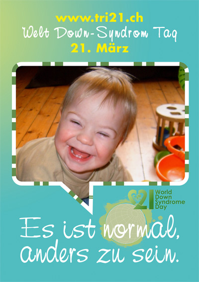 Plakataktion 2012 'Es ist normal, anders zu sein.'