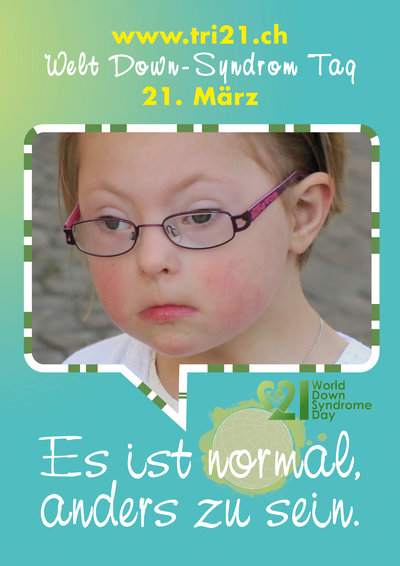 Plakataktion 2012 'Es ist normal, anders zu sein.'