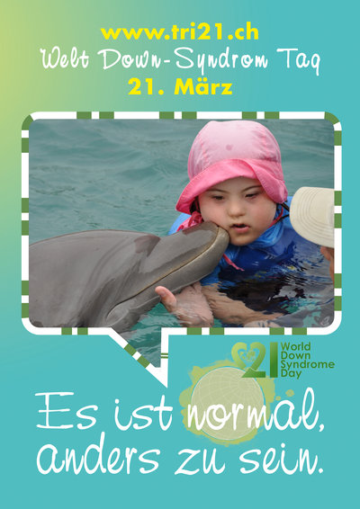 Plakataktion 2012 'Es ist normal, anders zu sein.'
