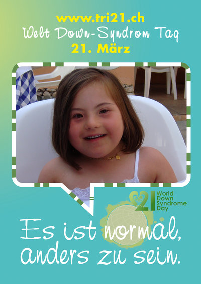 Plakataktion 2012 'Es ist normal, anders zu sein.'