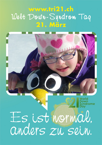 Plakataktion 2012 'Es ist normal, anders zu sein.'