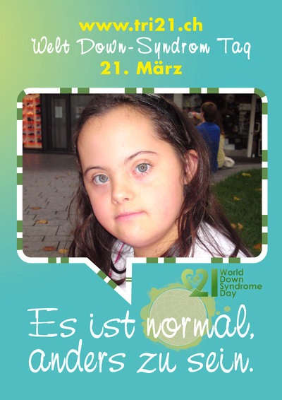 Plakataktion 2012 'Es ist normal, anders zu sein.'
