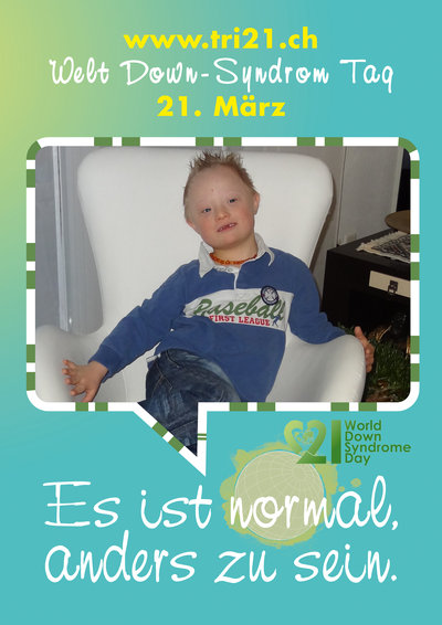 Plakataktion 2012 'Es ist normal, anders zu sein.'