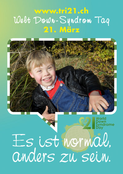 Plakataktion 2012 'Es ist normal, anders zu sein.'