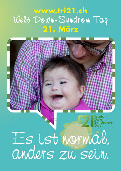 Plakataktion 2012 'Es ist normal, anders zu sein.'