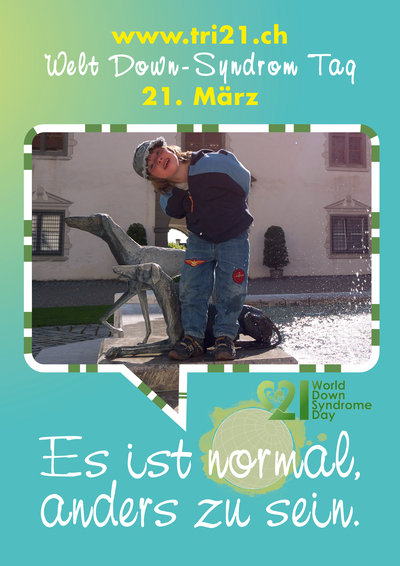 Plakataktion 2012 'Es ist normal, anders zu sein.'