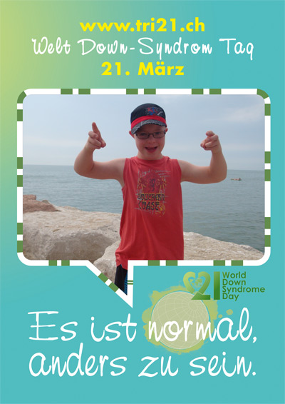 Plakataktion 2012 'Es ist normal, anders zu sein.'