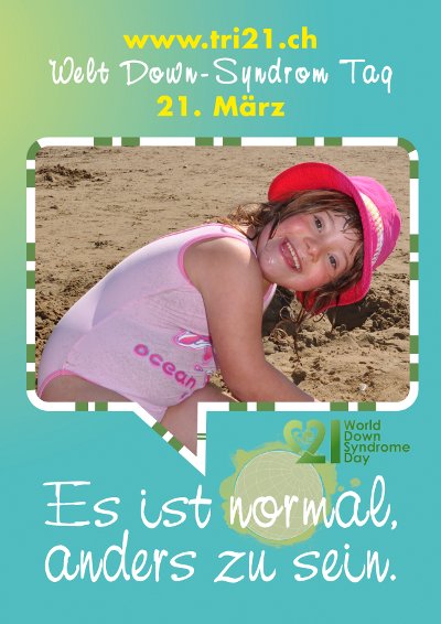 Plakataktion 2012 'Es ist normal, anders zu sein.'