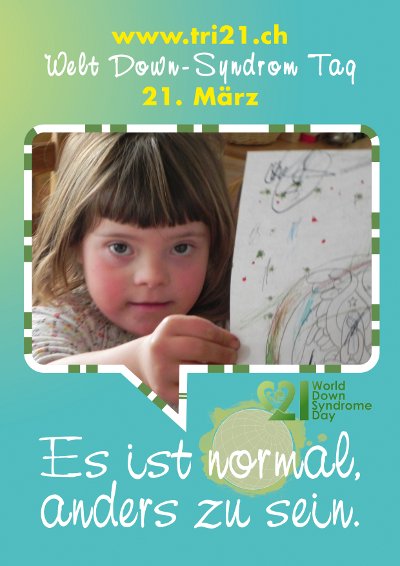 Plakataktion 2012 'Es ist normal, anders zu sein.'