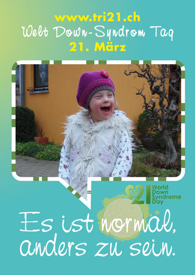 Plakataktion 2012 'Es ist normal, anders zu sein.'