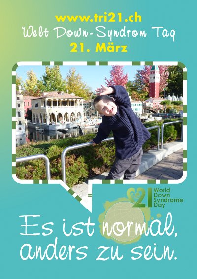 Plakataktion 2012 'Es ist normal, anders zu sein.'