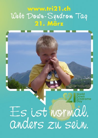 Plakataktion 2012 'Es ist normal, anders zu sein.'