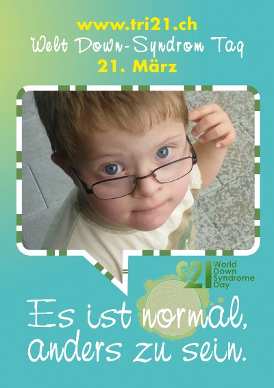 Plakataktion 2012 'Es ist normal, anders zu sein.'