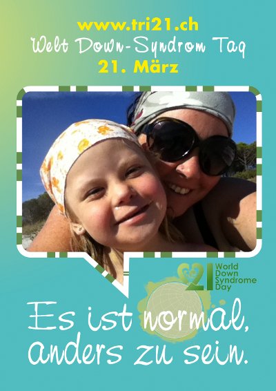 Plakataktion 2012 'Es ist normal, anders zu sein.'