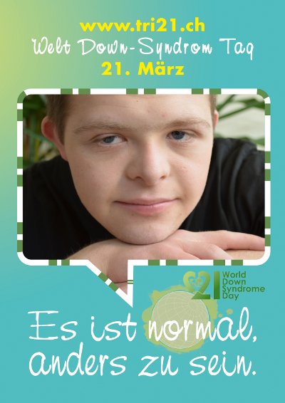 Plakataktion 2012 'Es ist normal, anders zu sein.'