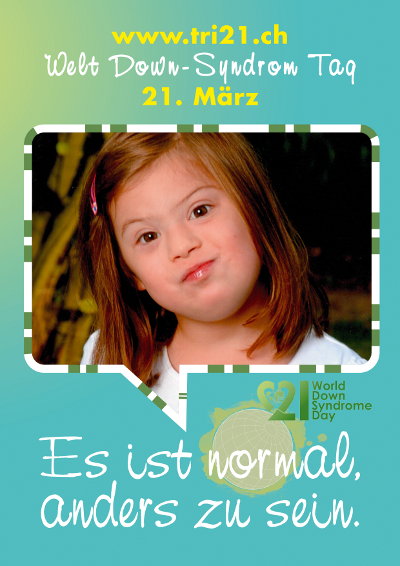 Plakataktion 2012 'Es ist normal, anders zu sein.'