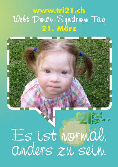 Plakataktion 2012 'Es ist normal, anders zu sein.'