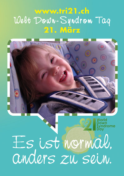 Plakataktion 2012 'Es ist normal, anders zu sein.'