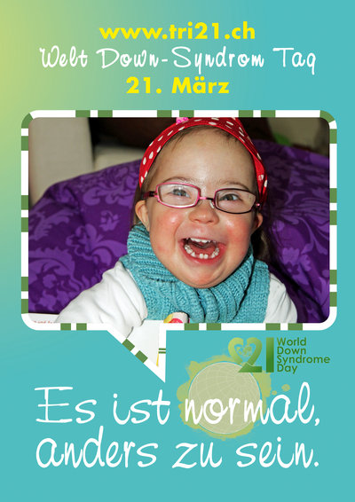 Plakataktion 2012 'Es ist normal, anders zu sein.'