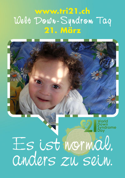 Plakataktion 2012 'Es ist normal, anders zu sein.'