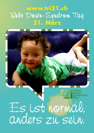 Plakataktion 2012 'Es ist normal, anders zu sein.'