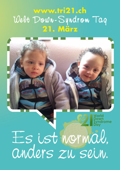 Plakataktion 2012 'Es ist normal, anders zu sein.'