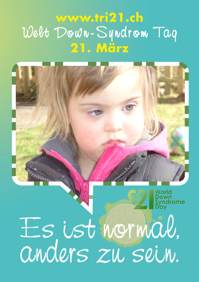 Plakataktion 2012 'Es ist normal, anders zu sein.'