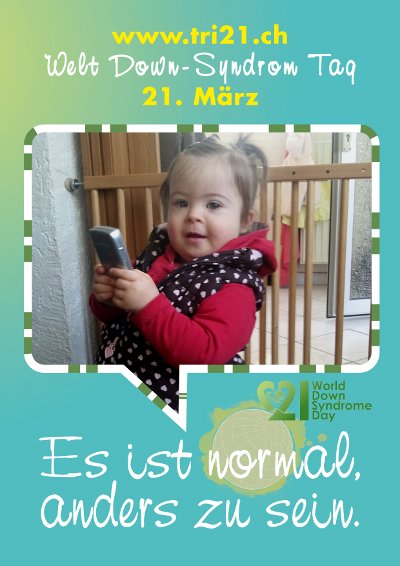 Plakataktion 2012 'Es ist normal, anders zu sein.'