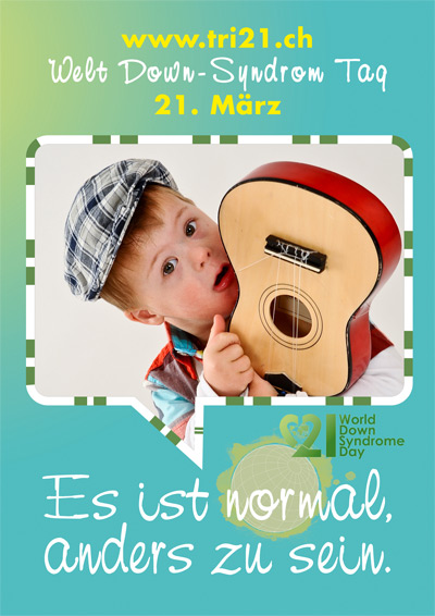 Plakataktion 2012 'Es ist normal, anders zu sein.'