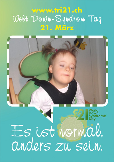 Plakataktion 2012 'Es ist normal, anders zu sein.'