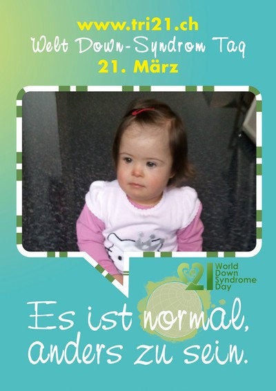 Plakataktion 2012 'Es ist normal, anders zu sein.'