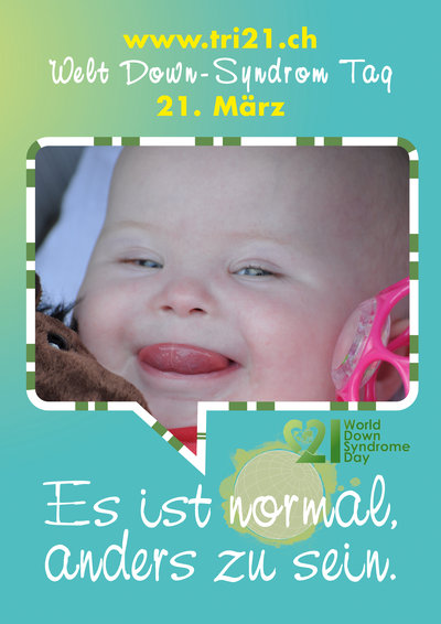 Plakataktion 2012 'Es ist normal, anders zu sein.'