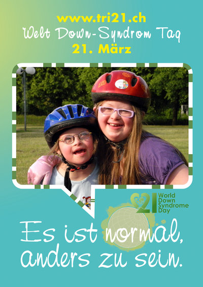 Plakataktion 2012 'Es ist normal, anders zu sein.'