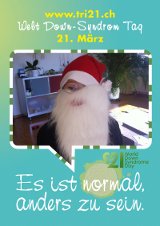 Poster zum Welt Down-Syndrom Tag 2012