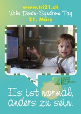 Poster zum Welt Down-Syndrom Tag 2012