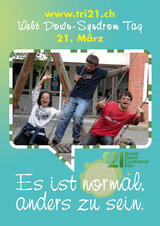 Poster zum Welt Down-Syndrom Tag 2012