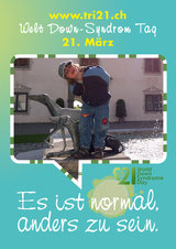 Poster zum Welt Down-Syndrom Tag 2012