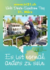 Poster zum Welt Down-Syndrom Tag 2012