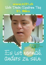 Poster zum Welt Down-Syndrom Tag 2012