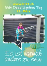 Poster zum Welt Down-Syndrom Tag 2012