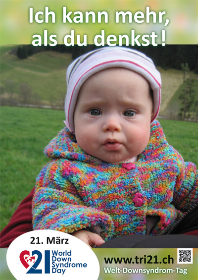 Plakataktion 2013 'Ich kann mehr, als Du denkst!'