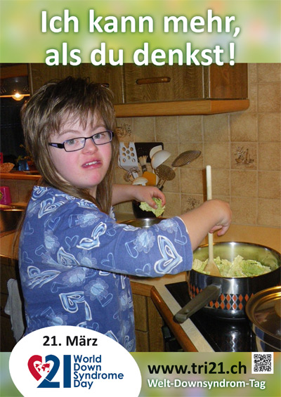 Plakataktion 2013 'Ich kann mehr, als Du denkst!'