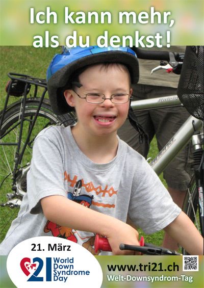 Plakataktion 2013 'Ich kann mehr, als Du denkst!'