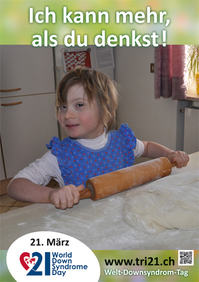 Plakataktion 2013 'Ich kann mehr, als Du denkst!'