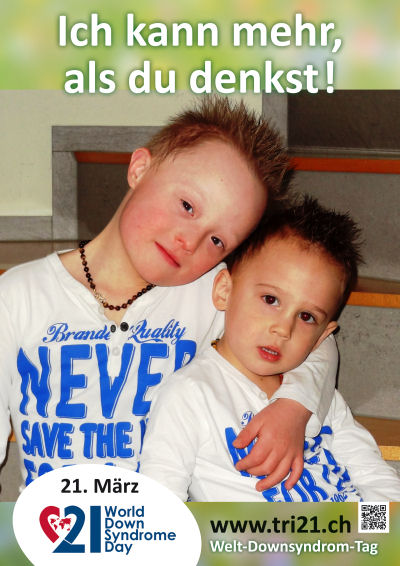 Plakataktion 2013 'Ich kann mehr, als Du denkst!'