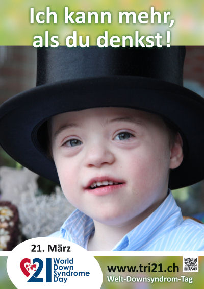 Plakataktion 2013 'Ich kann mehr, als Du denkst!'