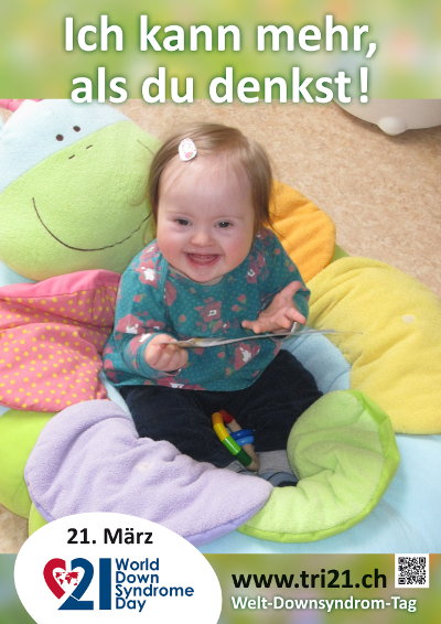 Plakataktion 2013 'Ich kann mehr, als Du denkst!'