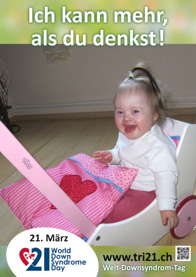 Plakataktion 2013 'Ich kann mehr, als Du denkst!'